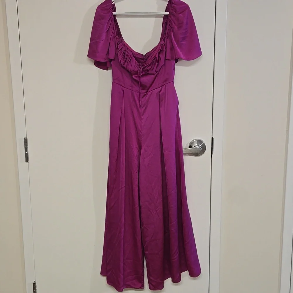 Fame And Partmers Laurie Wide Leg  Jumpsuit - Picture 5 of 11